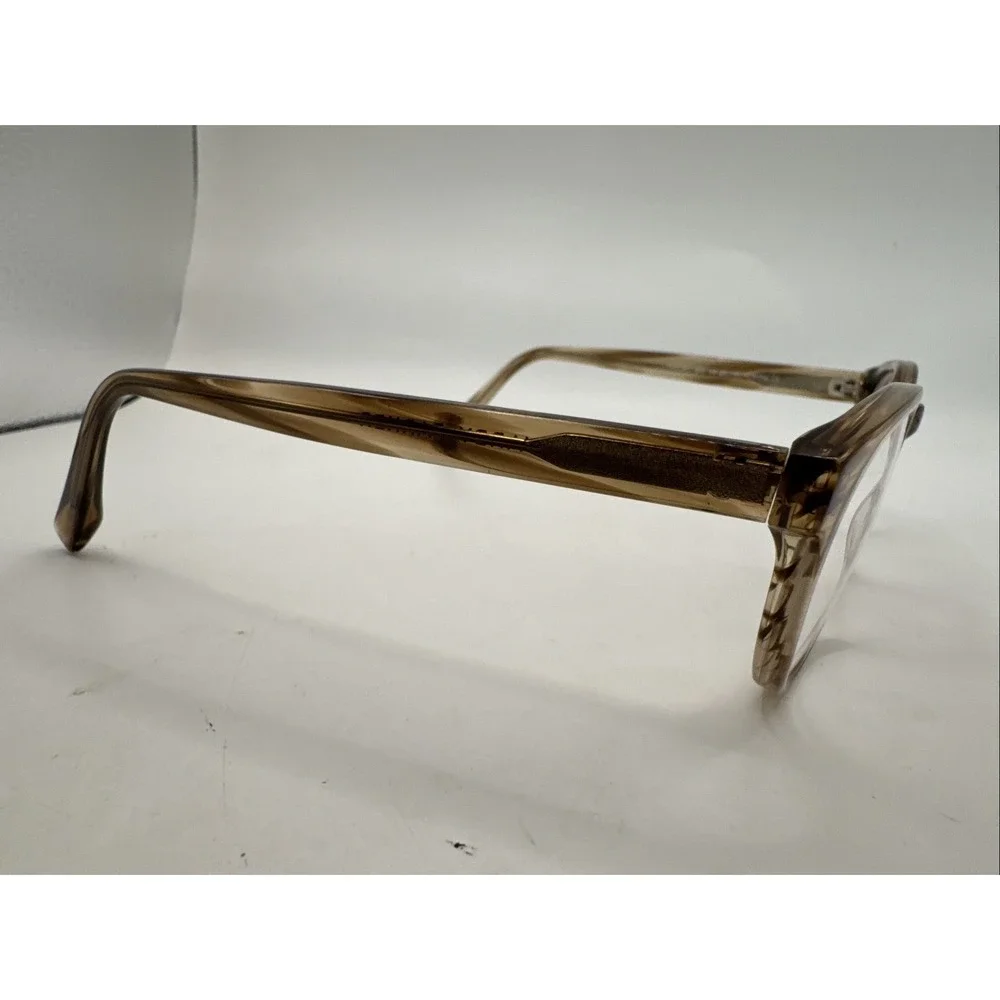 WARBY PARKER Percy 207 Eyeglasses FRAMES ONLY 48-20-140 Chestnut Crystal Brown